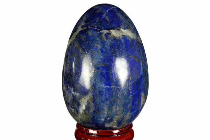 Polished Lapis Lazuli Egg - Pakistan #170871